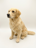 Custom 3D Wool-Felt Dog Sculpture - 10 inch